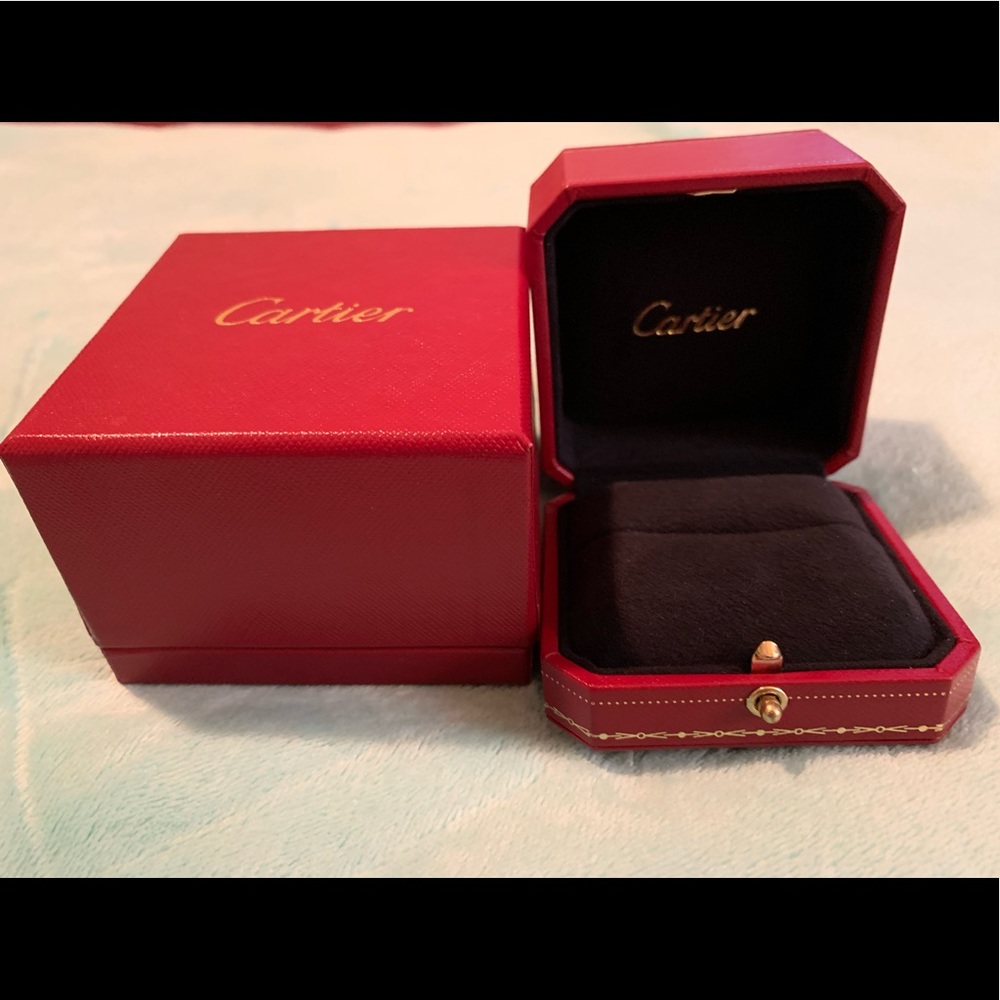 SOLD!!!! Authentic Cartier ring box